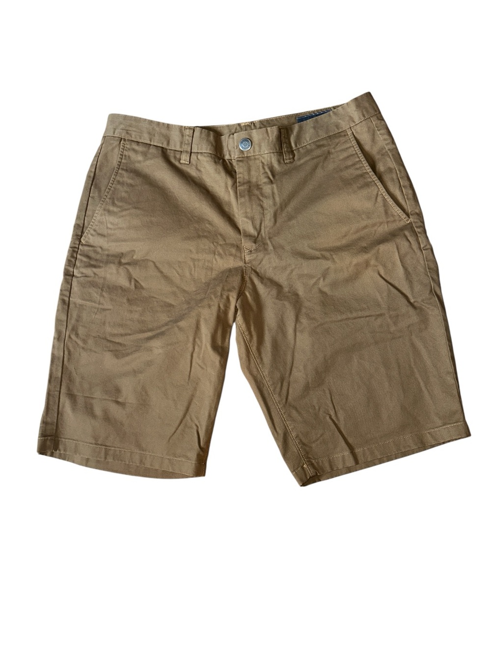 Men’s Bonobos 11 inch Inseam Chino Shorts in Brown | Size 33